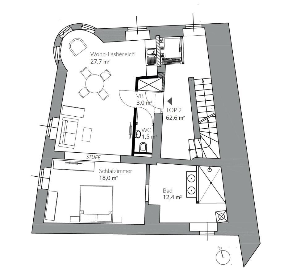 Darebell - Designerapartments Sporgasse Graz Exterior foto